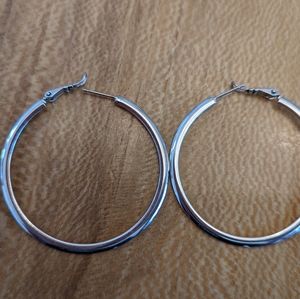 Silver Hoop earrings